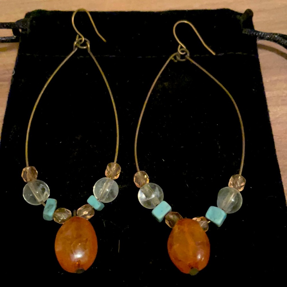 Glass Bead Earrings